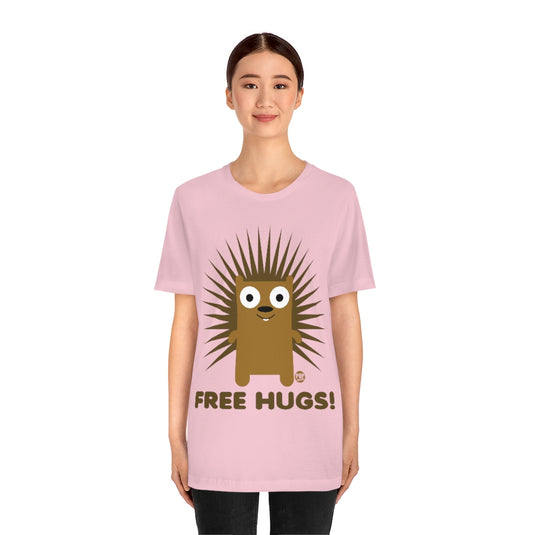 Free Hugs Porcupine Unisex Tee