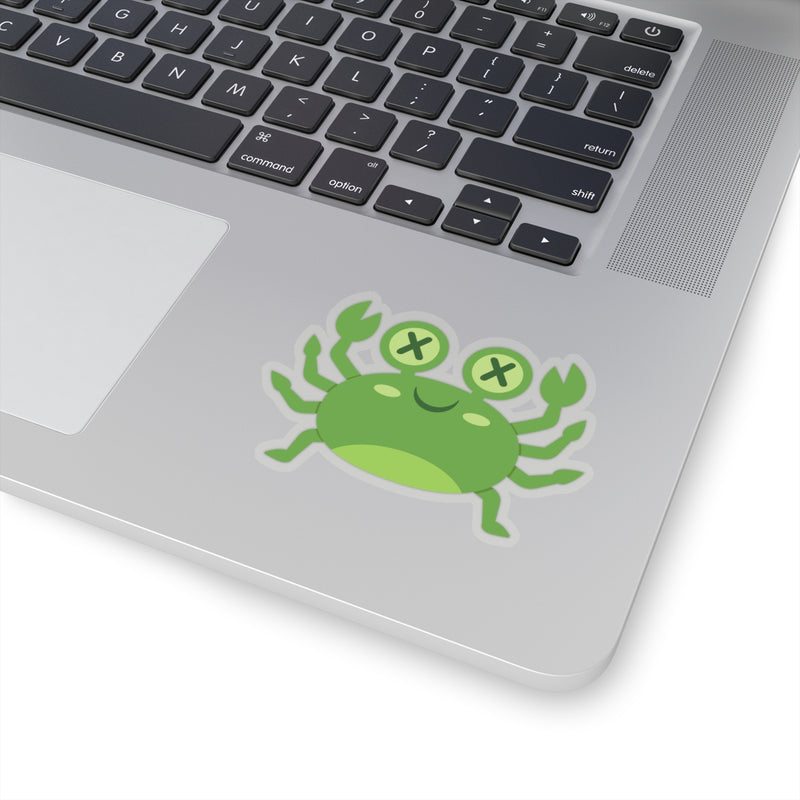 Load image into Gallery viewer, Deadimals Crab Sticker
