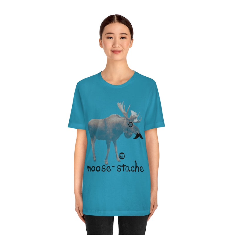 Load image into Gallery viewer, Moose Stache Unisex Tee
