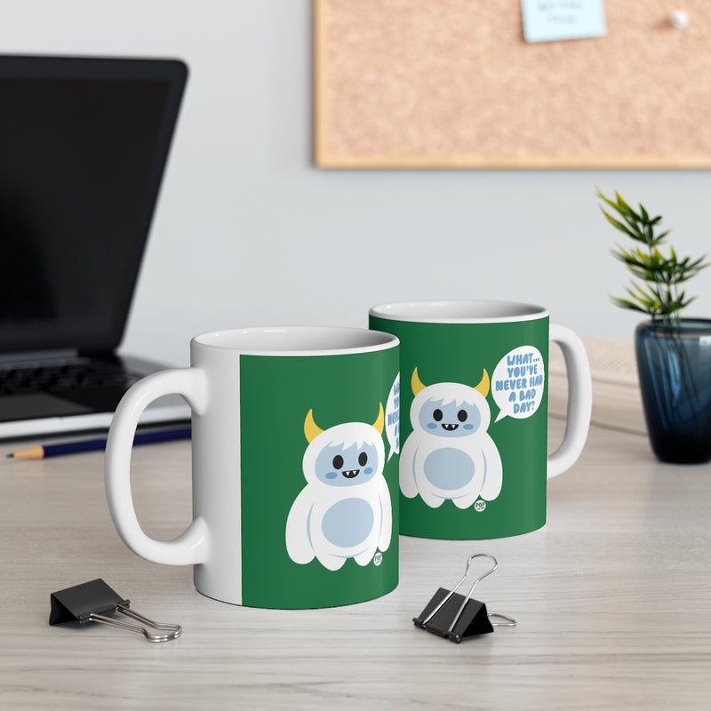 Load image into Gallery viewer, Bad Day Abominable Snowman Mug
