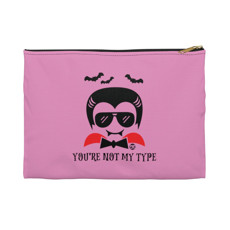 Load image into Gallery viewer, Not My Type Dracula Zip Pouch
