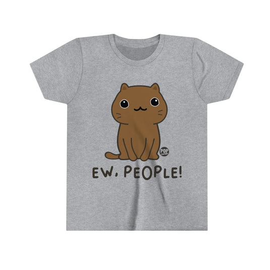 Ew People Cat Youth Short Sleeve Tee