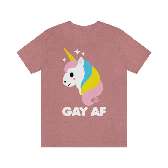 Gay AF Unicorn Unisex Tee