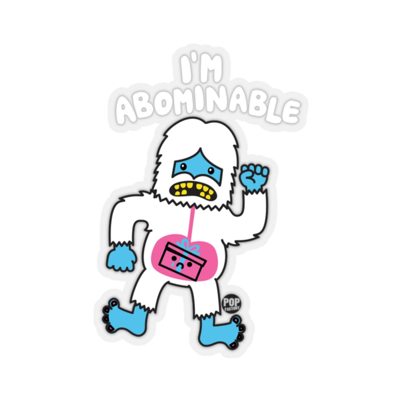 Load image into Gallery viewer, I&#39;m Abominable Snowman Sticker
