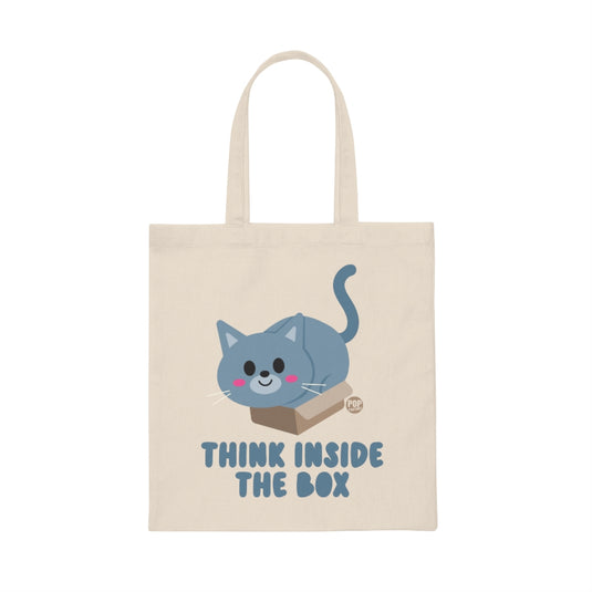 Think Inside The Box Cat Tote