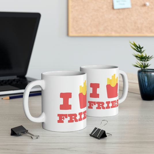 I Love Fries Mug