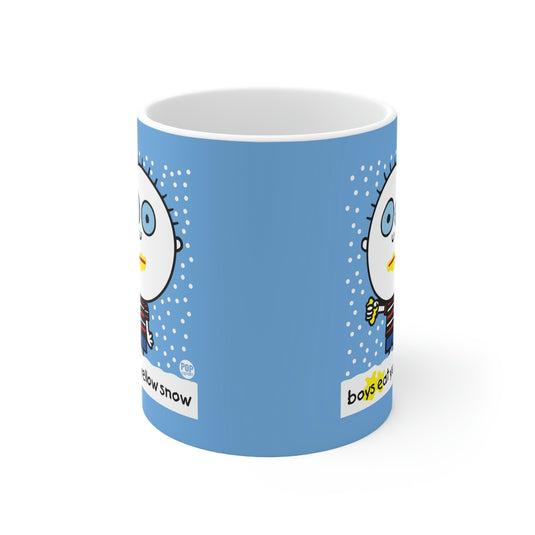 Boys Eat Yellow Snow Coffee Mug**