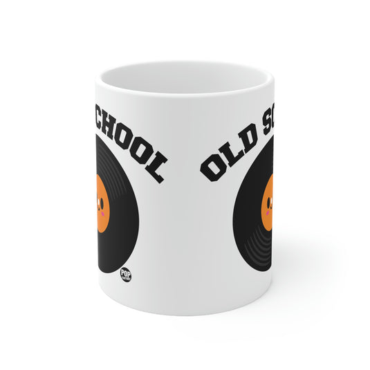 Old School Record Mug