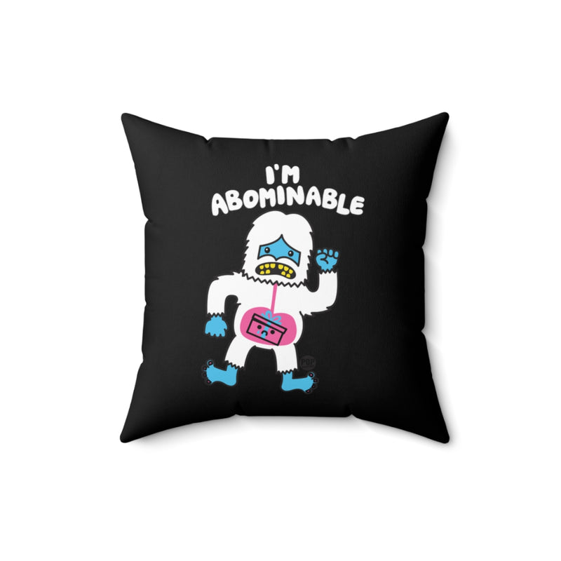 Load image into Gallery viewer, I&#39;m Abominable Snowman Pillow
