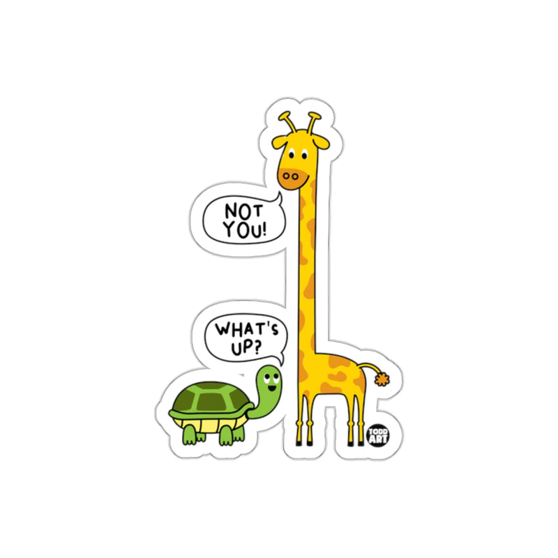 Load image into Gallery viewer, Fun Giraffe and Turtle Cartoon Sticker for Kids
