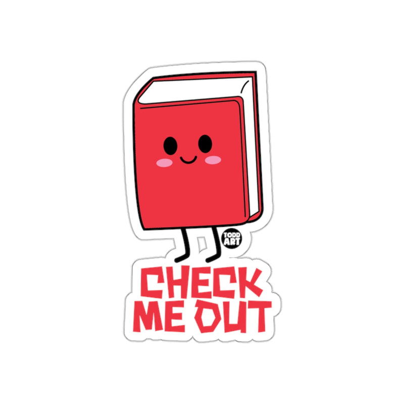 Load image into Gallery viewer, Check Me Out cute smiling book design product
