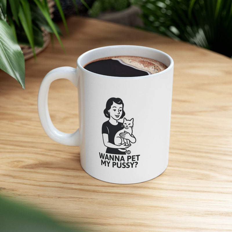 Load image into Gallery viewer, Funny Cat Lover Mug with Humorous Text for Coffee Time
