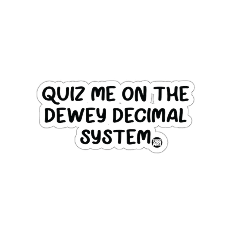 Load image into Gallery viewer, Quiz Me on The Dewey Decimal System product
