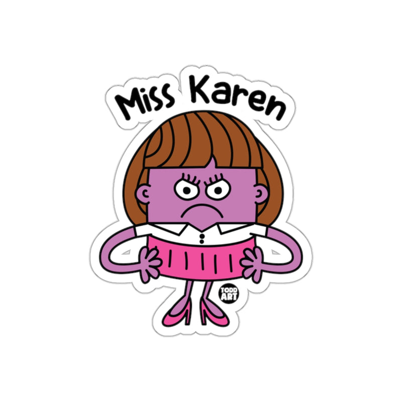 Load image into Gallery viewer, Miss Karen Todd Art Sticker Perfect for Laptops
