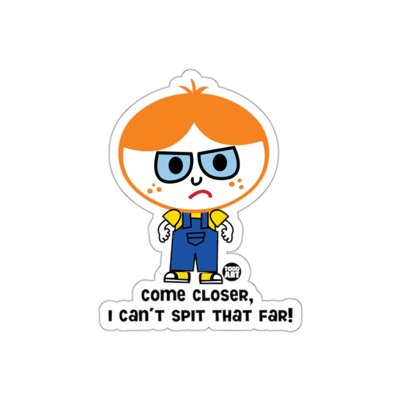 Load image into Gallery viewer, Come Closer Todd Art Cartoon Design Funny sticker
