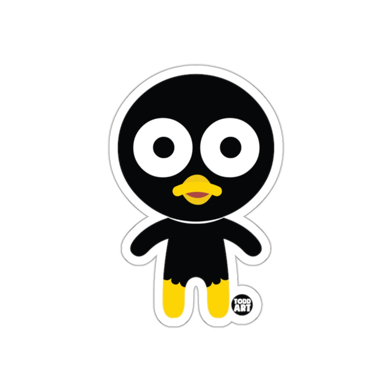 Load image into Gallery viewer, Cute Black and Yellow Cartoon Todd Art Figure Sticker
