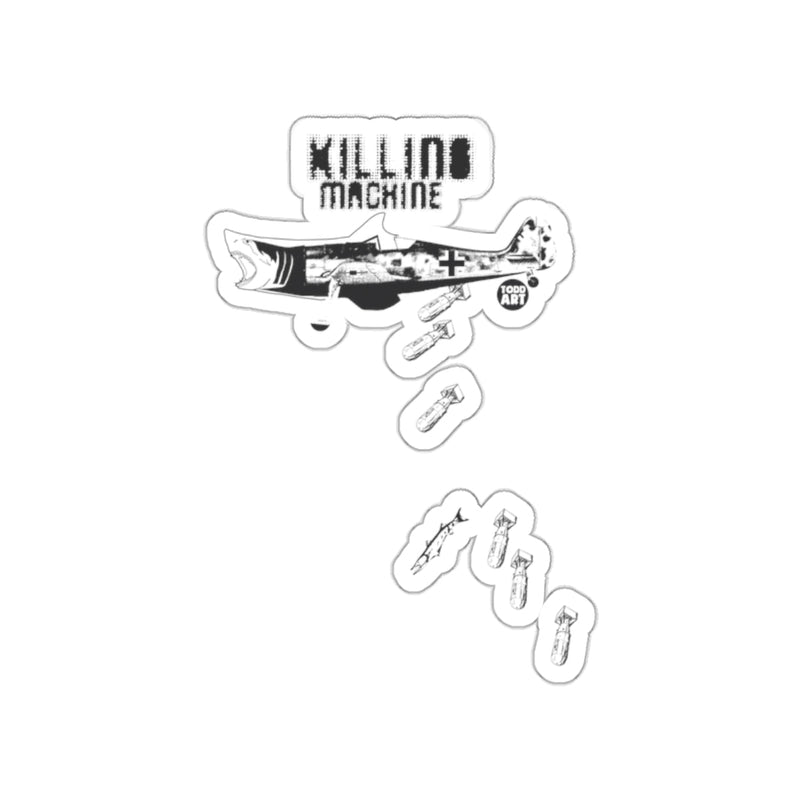 Load image into Gallery viewer, Killino Machine Todd Art Fighter Plane Sticker Pack
