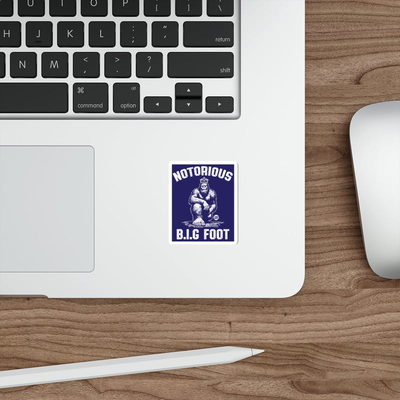 Load image into Gallery viewer, Notorious B.I.G Foot Bigfoot Sticker Design for Fun
