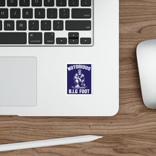 Notorious B.I.G Foot Bigfoot Sticker Design for Fun