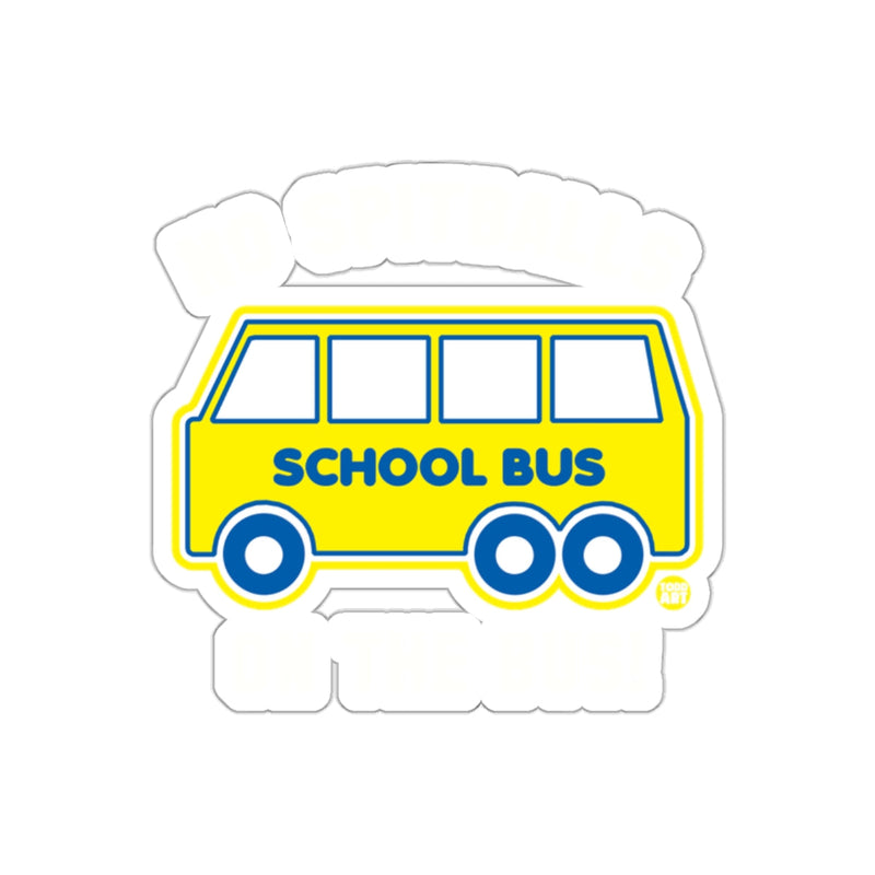 Load image into Gallery viewer, Bright Yellow and Blue School Bus Sticker
