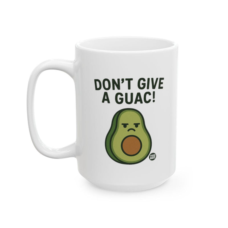Load image into Gallery viewer, Don't Give A Guac! Avocado Graphic Mug
