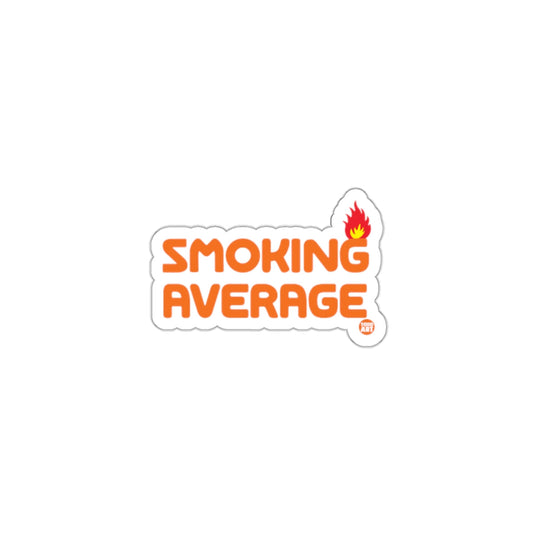Smoking Average Sticker product