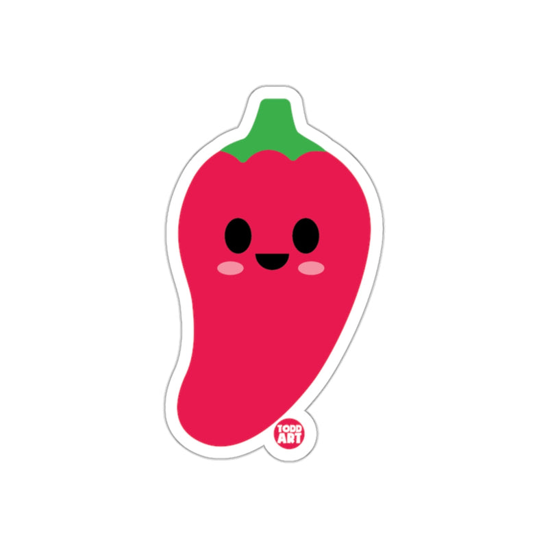 Load image into Gallery viewer, Cute Kawaii Red Pepper Character Sticker product
