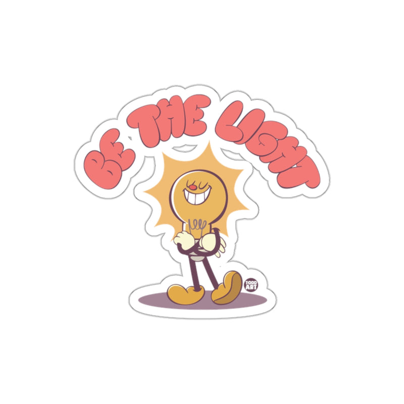 Load image into Gallery viewer, Be The Light Cartoon Character Sticker Product
