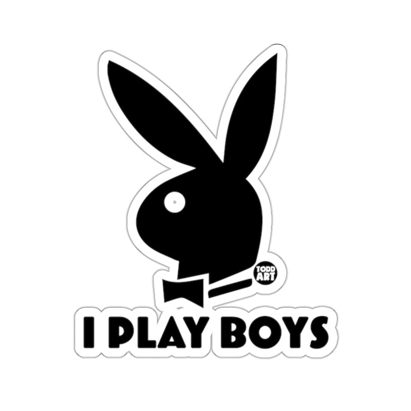 Load image into Gallery viewer, Black Bunny I PLAY BOYS Todd Art image 
