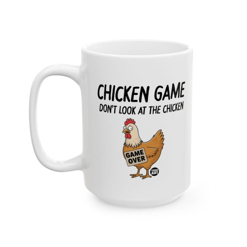 Load image into Gallery viewer, Chicken Game Don't Look At The Chicken Mug
