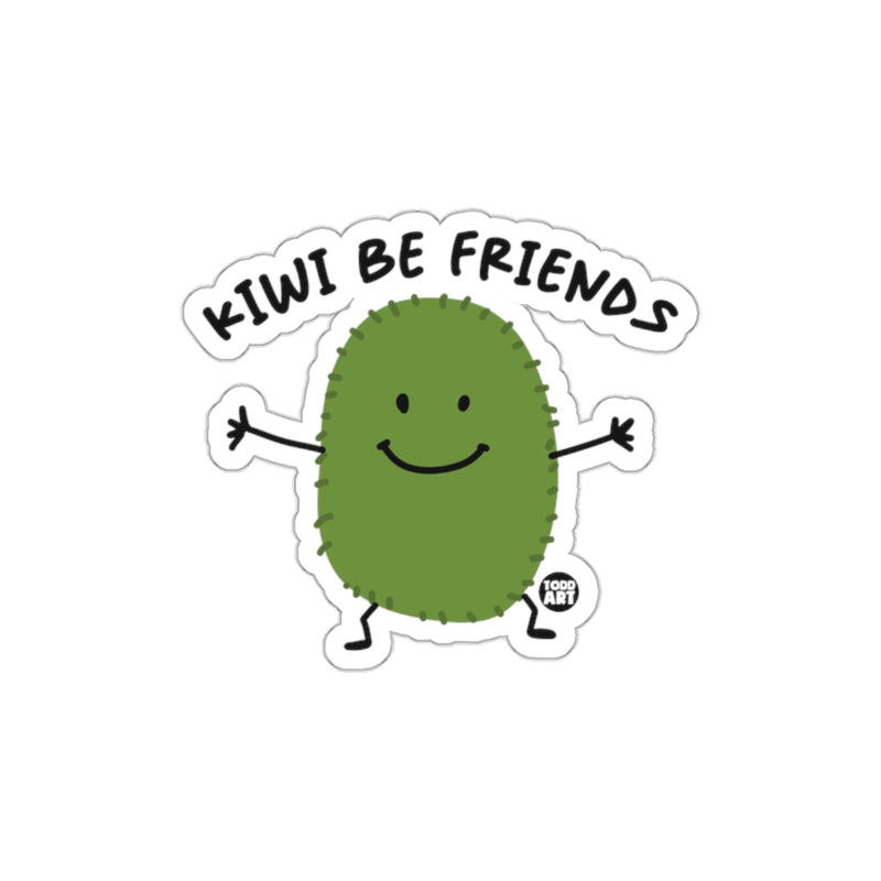 Load image into Gallery viewer, KIWI BE FRIENDS Funny Cute Cartoon Sticker
