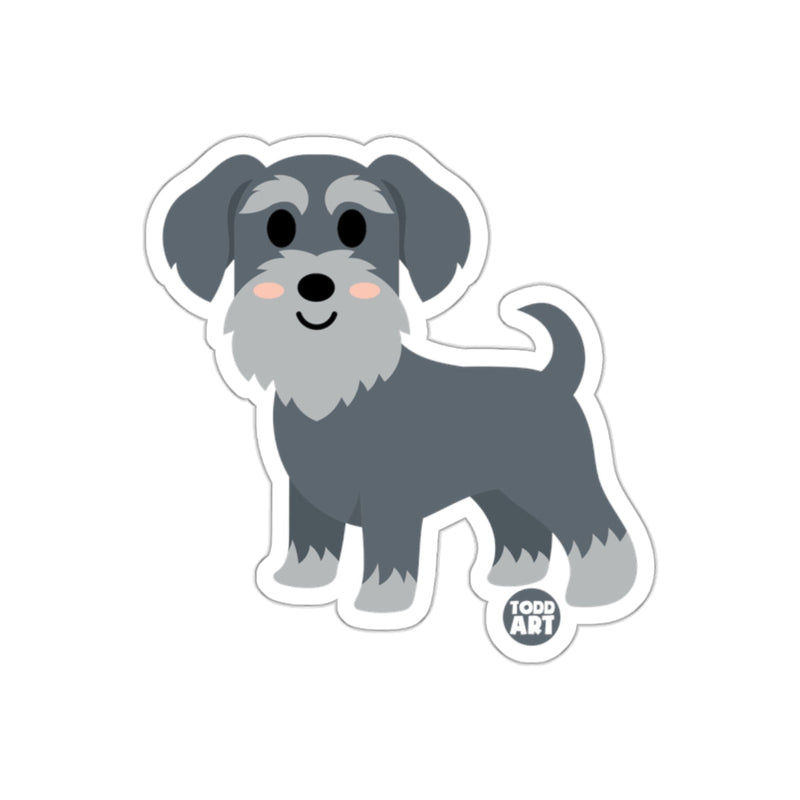 Load image into Gallery viewer, Cute Cartoon Schnauzer Dog Sticker for Kids Dogs
