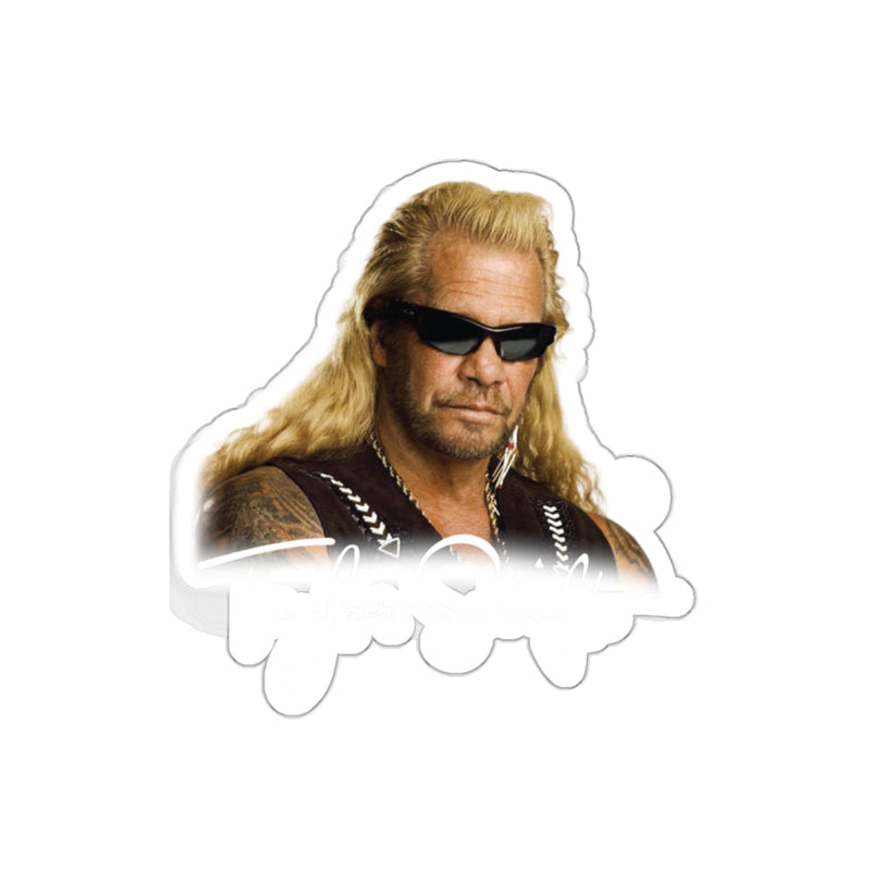 Load image into Gallery viewer, Dog The Bounty Hunter in Sunglasses TV Celebrity sticker
