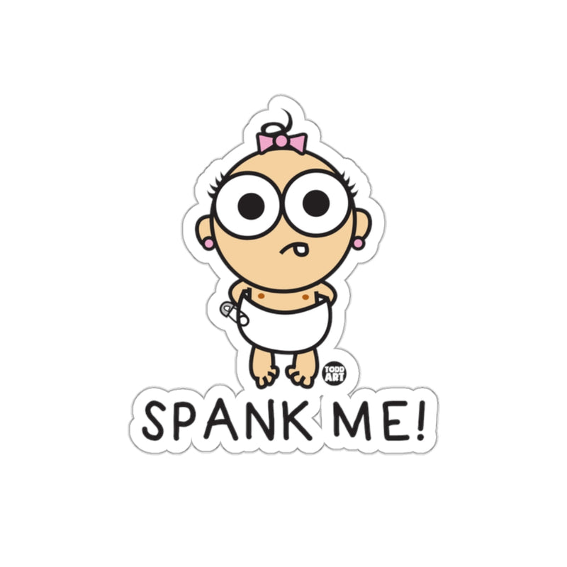 Load image into Gallery viewer, Cute Cartoon Baby Spank Me Todd Art Sticker
