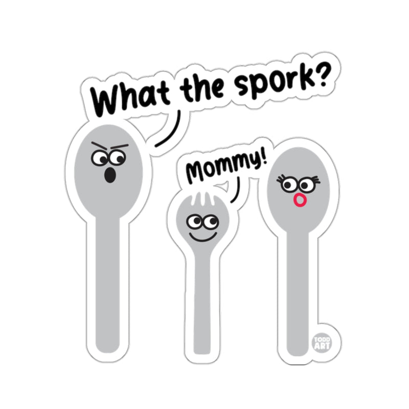 Load image into Gallery viewer, What the spork Mommy family kitchen utensils 
