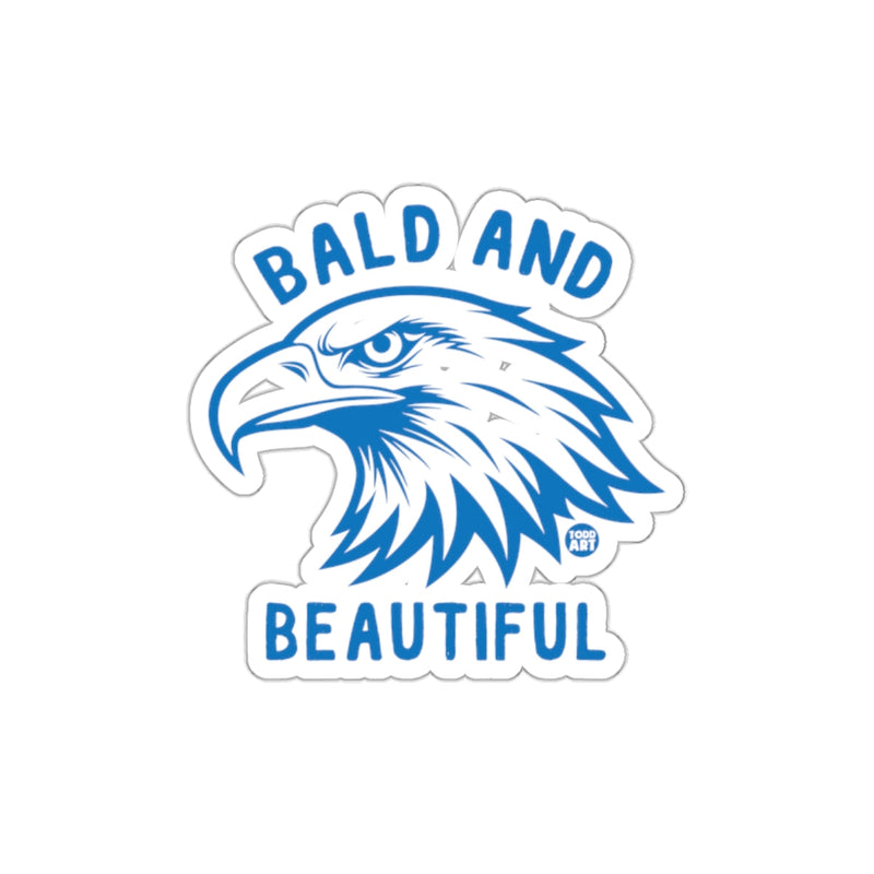 Load image into Gallery viewer, Bald and Beautiful Eagle Sticker Design Product
