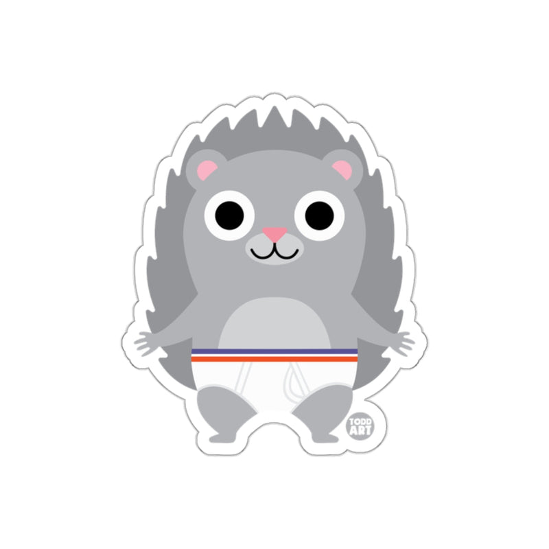 Load image into Gallery viewer, Adorable Cartoon Hedgehog Design Sticker
