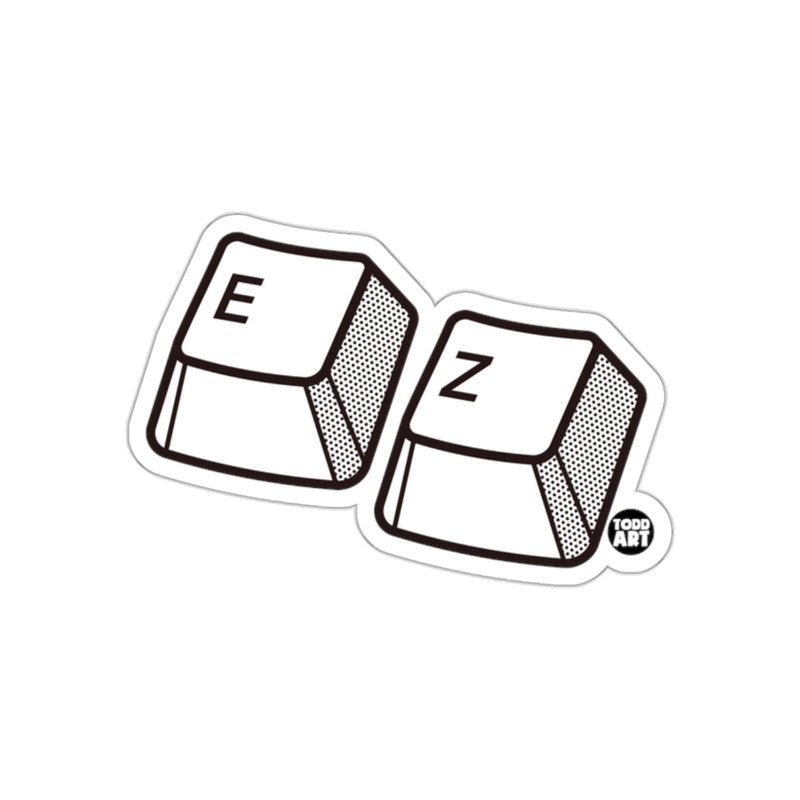 Load image into Gallery viewer, Todd Art EZ Keyboard Keys Graphic Sticker
