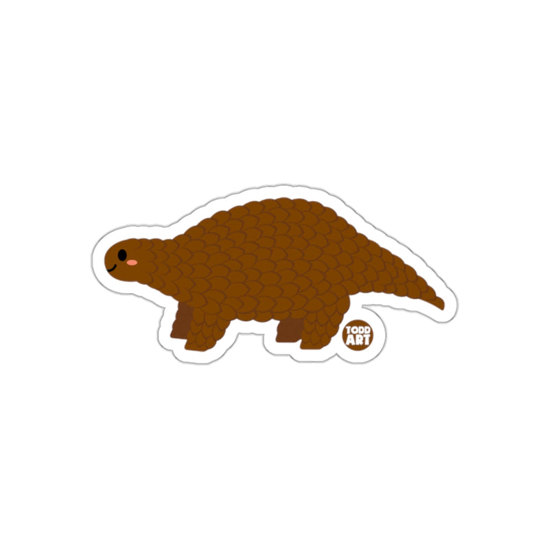 Load image into Gallery viewer, Cute Cartoon Pangolin Todd Art Sticker product
