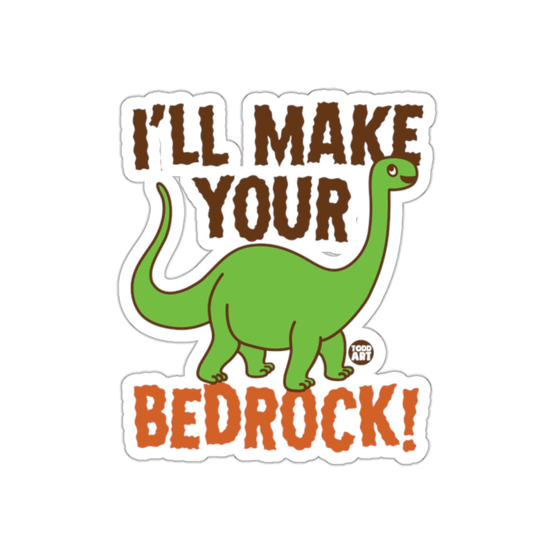Load image into Gallery viewer, I'll Make Your Bedrock Dinosaur Message Sticker
