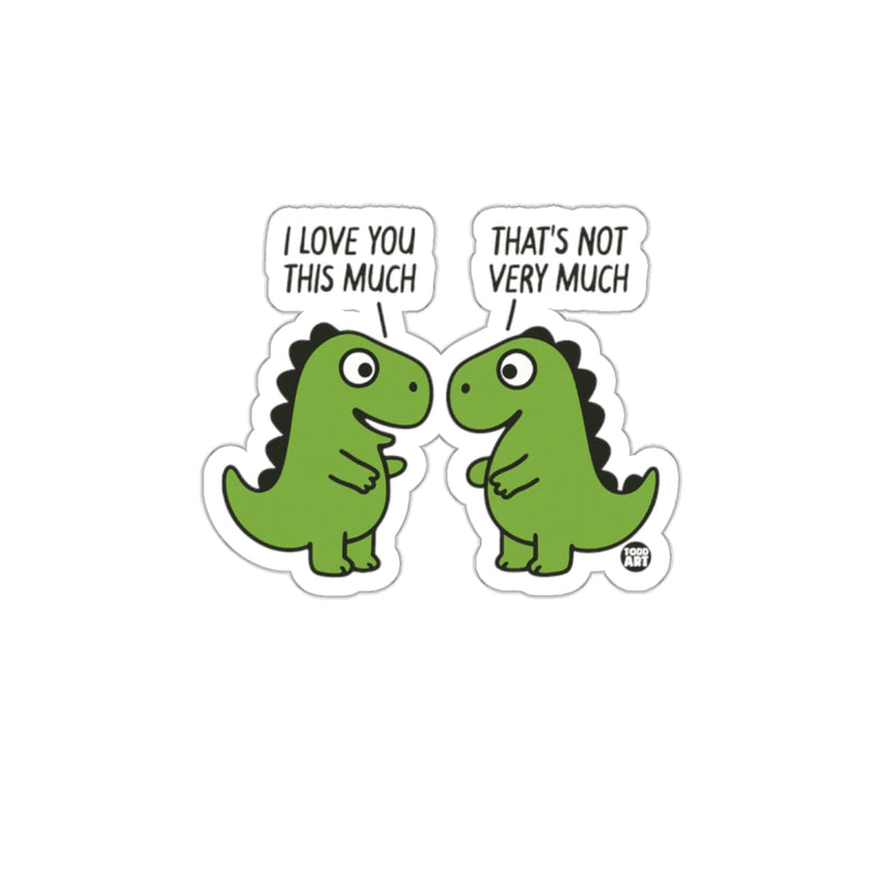 Load image into Gallery viewer, Funny Dinosaur Conversation Sticker Perfect for Humor
