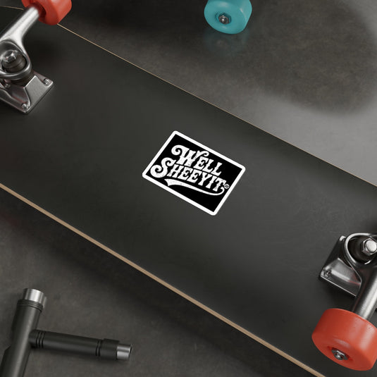 Well Sheeyit graphic sticker for skateboard product