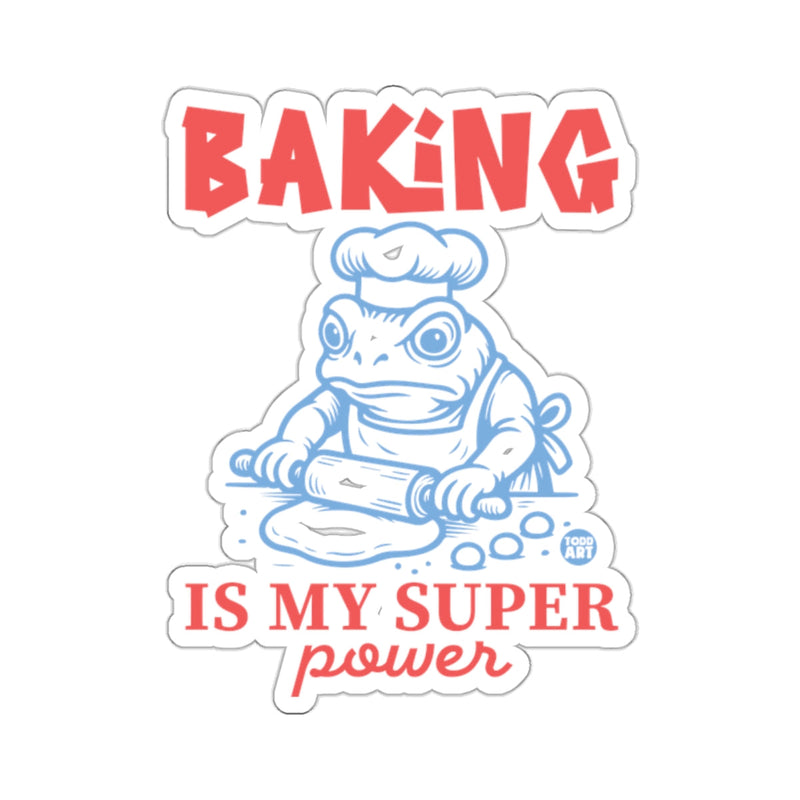 Load image into Gallery viewer, BAKING IS MY SUPER power frog chef design 
