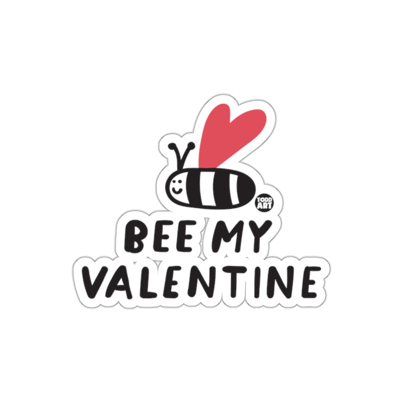 Load image into Gallery viewer, Bee My Valentine Heart Cute Love Bumblebee Sticker
