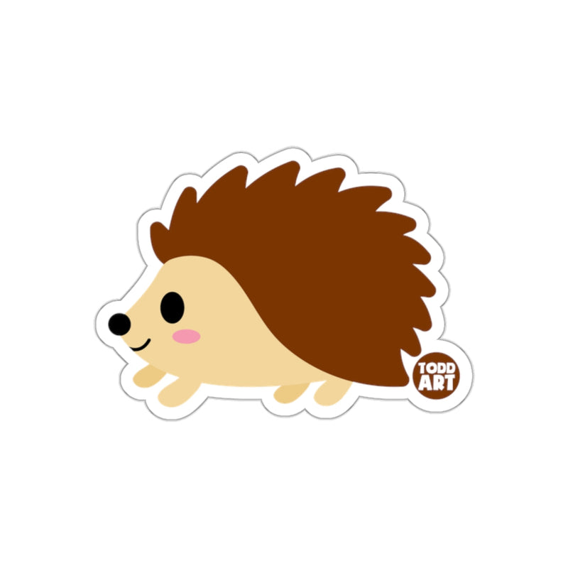 Load image into Gallery viewer, Adorable Hedgehog Cartoon Illustration Sticker
