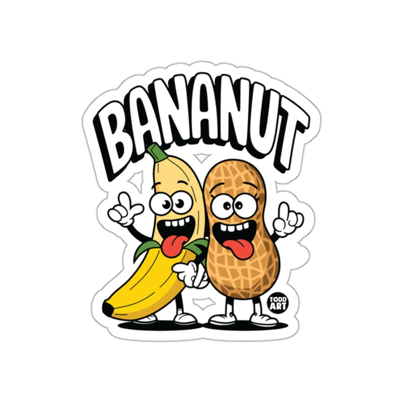 Load image into Gallery viewer, Funny Bananut Cartoon Characters Sticker for All Ages
