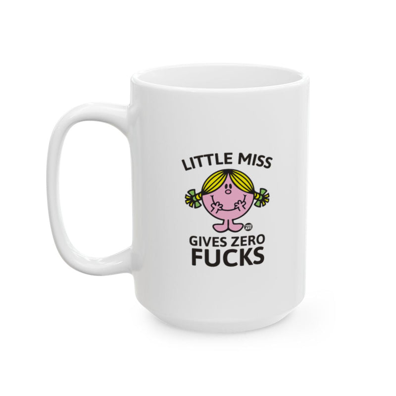 Load image into Gallery viewer, Little Miss Gives Zero Fucks Mug
