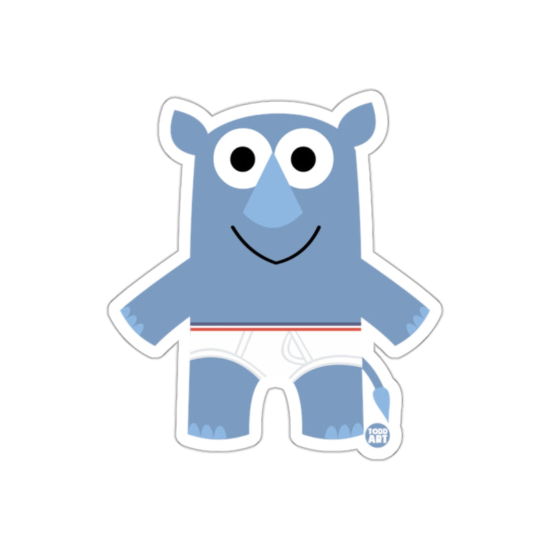Load image into Gallery viewer, Blue Monster Character with Big Eyes Sticker
