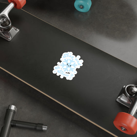 Cute Snowflake Sexy and Snow It Sticker 