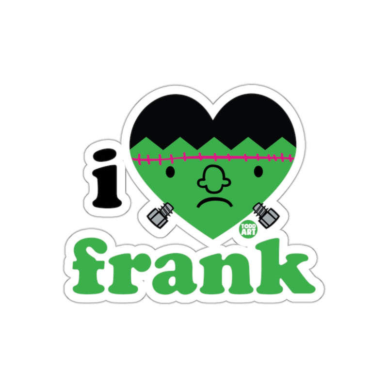 Load image into Gallery viewer, I Heart Frank Frankenstein Monster Sticker Decal
